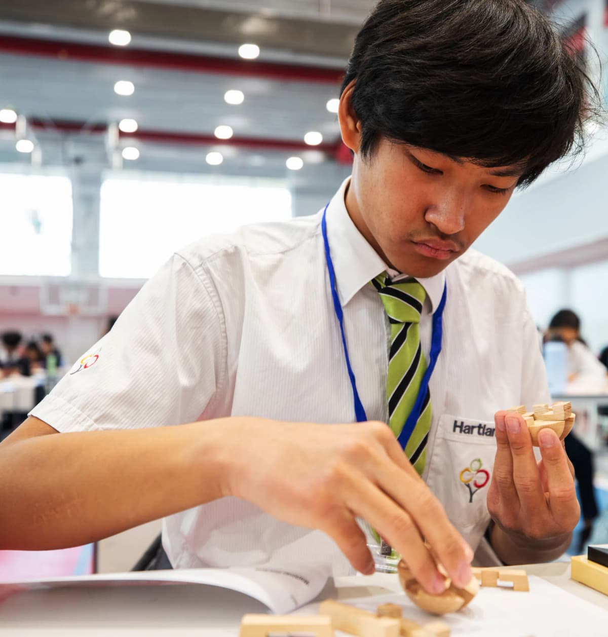 Student in championship